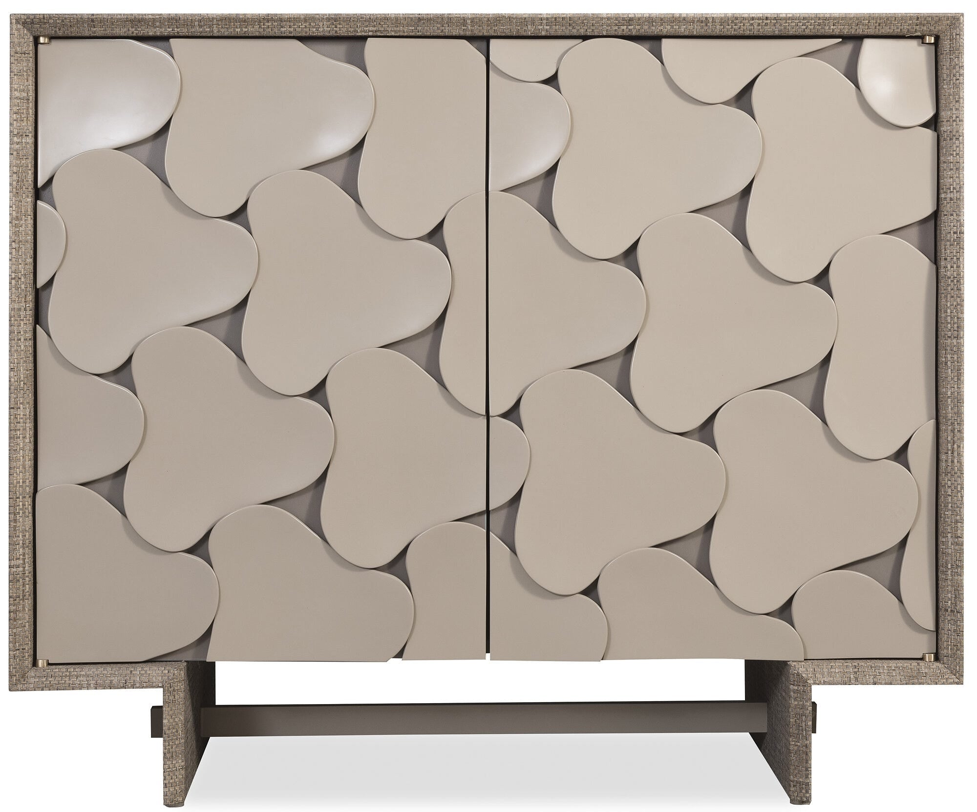 Melange Pinwheel Hall Chest Straight Image