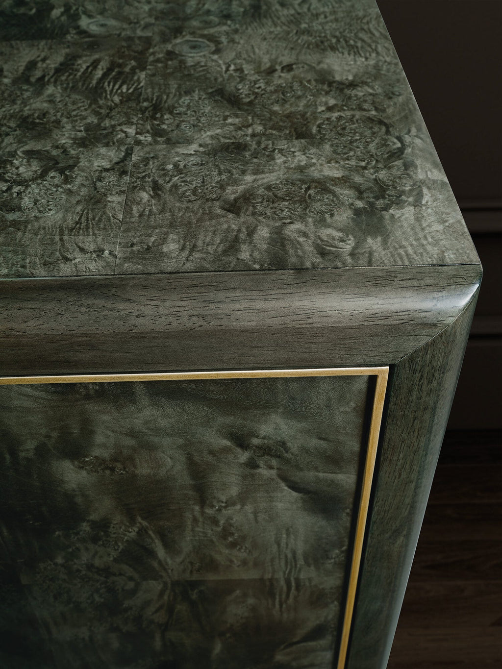 Melange Green With Envy Door Chest - Detail