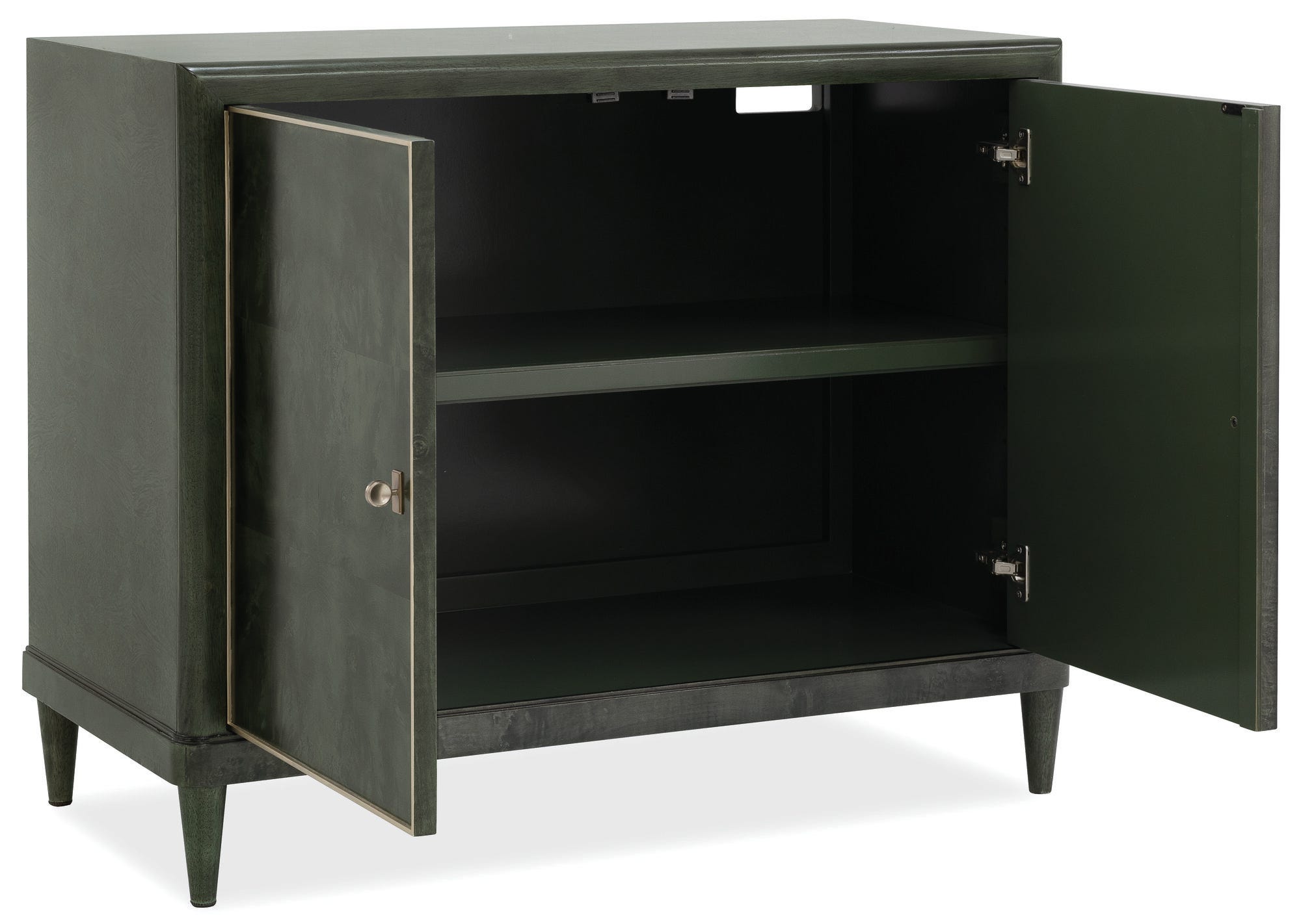 Melange Green With Envy Door Chest - Open Silo