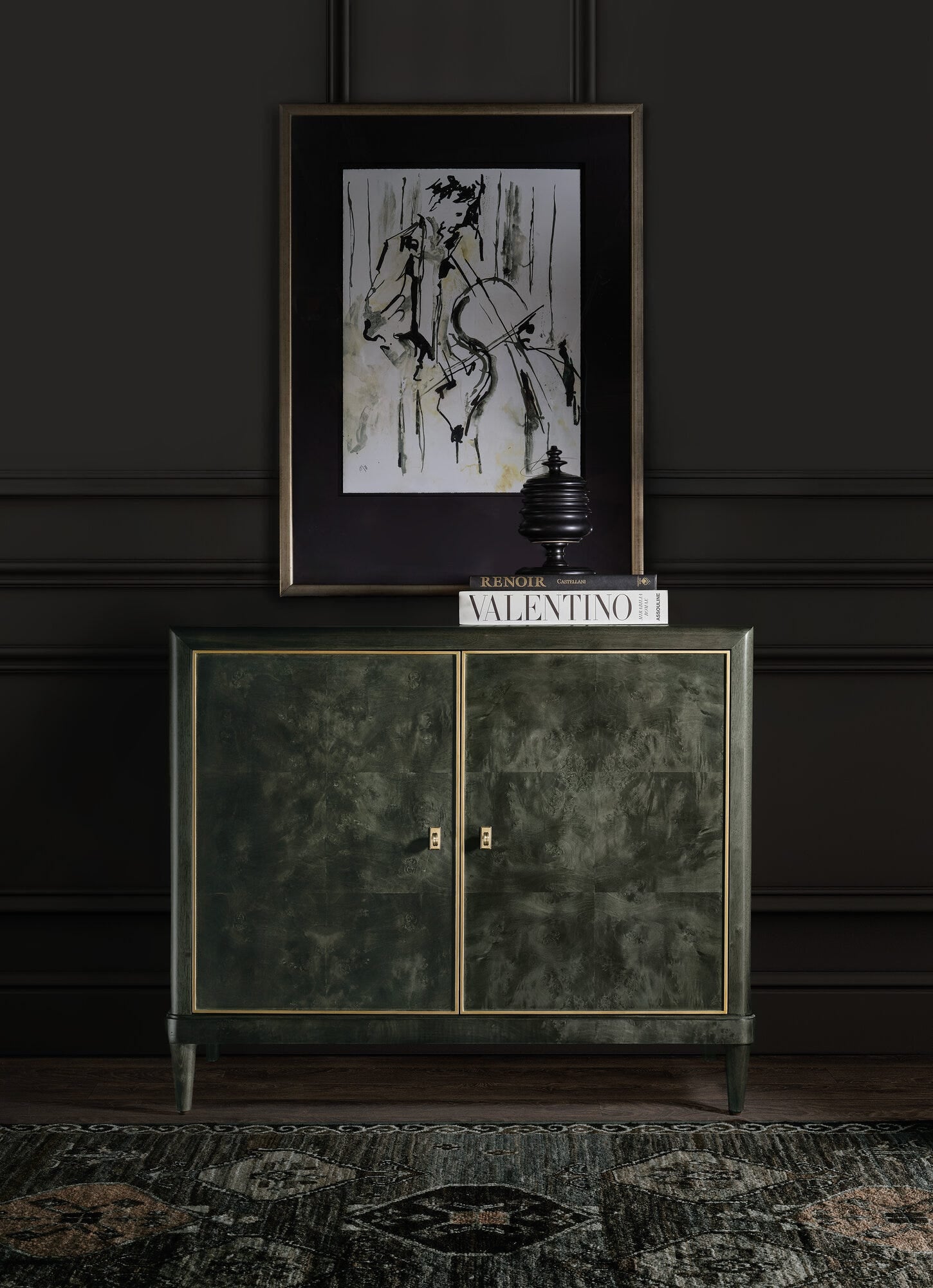 Melange Green With Envy Door Chest - Room