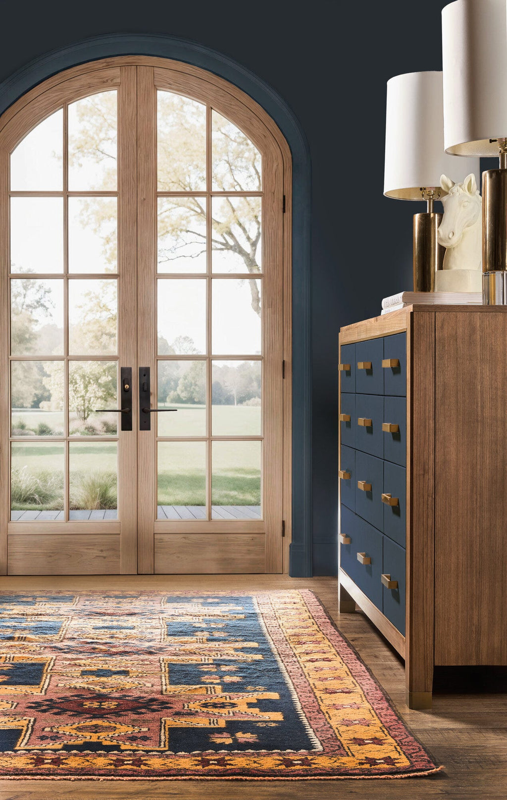 Melange Geneva Accent Drawer Chest