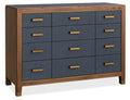 Melange Geneva Accent Drawer Chest