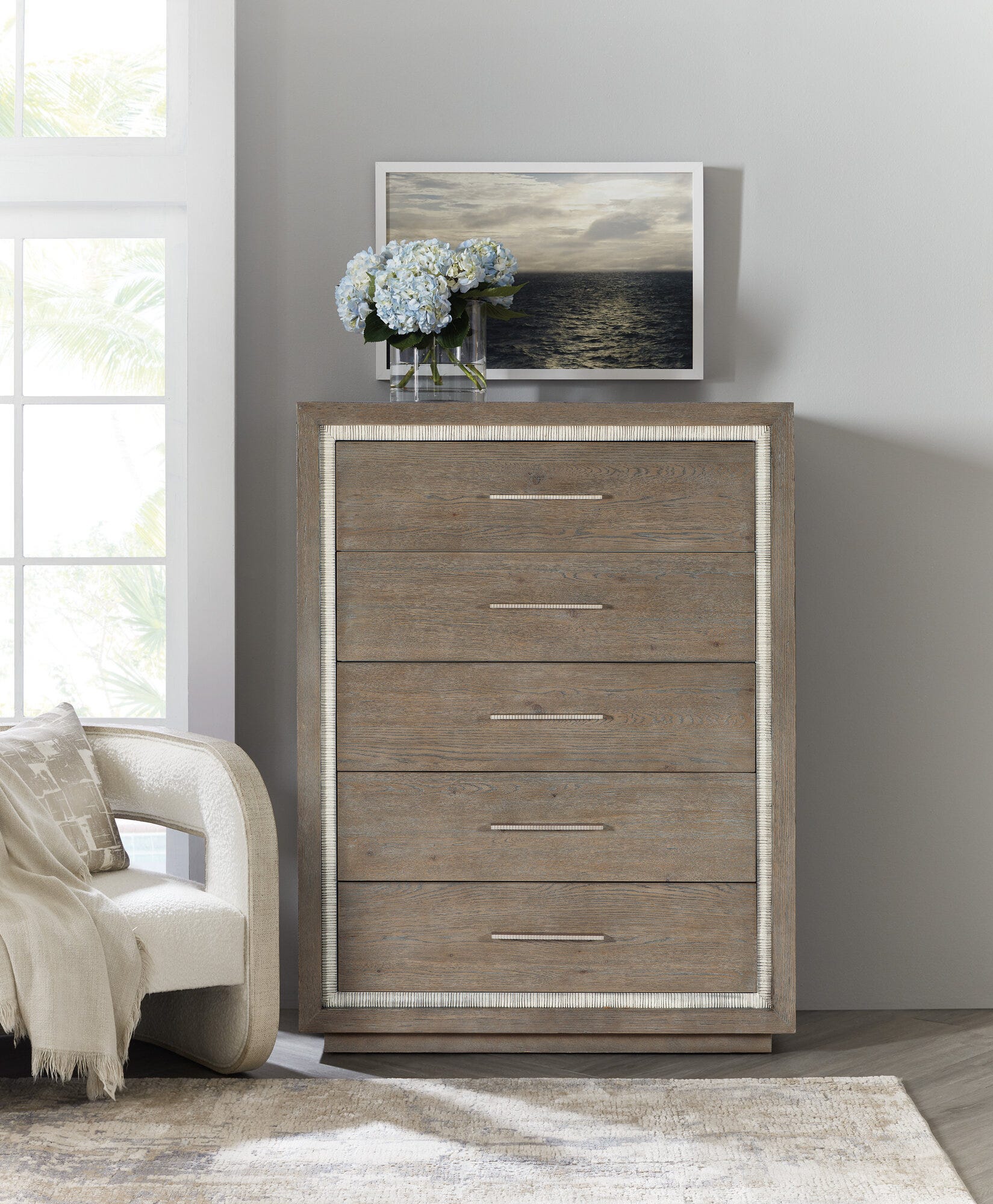 Serenity Five Drawer Chest Room Image