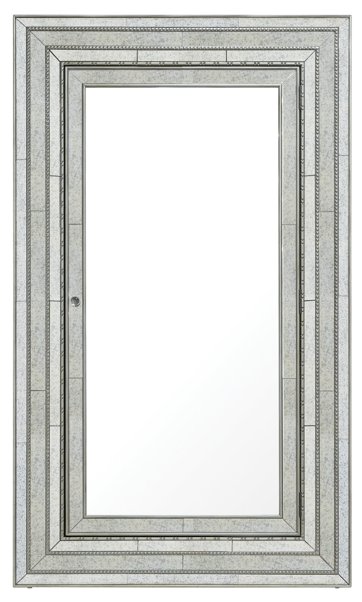 Melange Glamour Floor Mirror withJewelry Armoire Storage