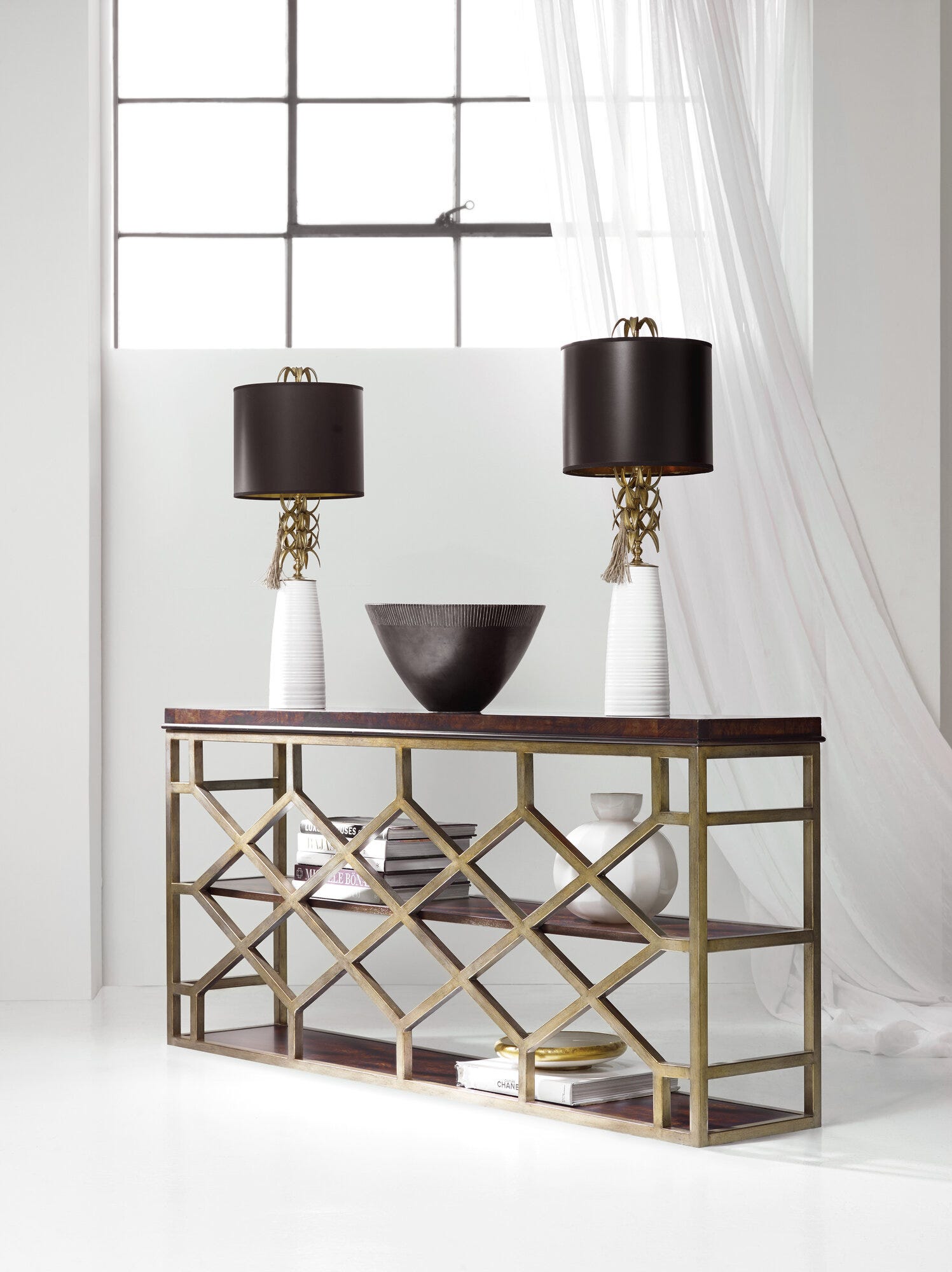 Melange Giles Console Table Room Image 2