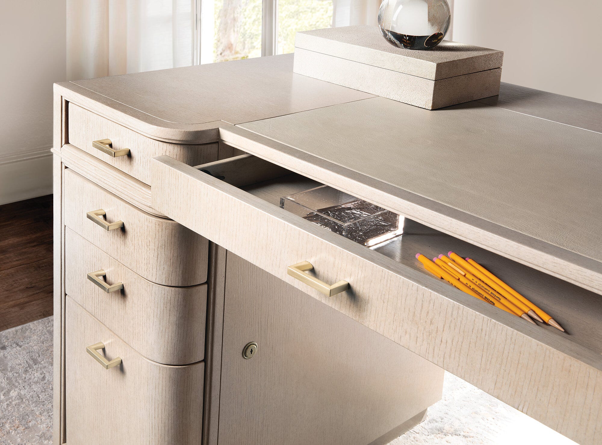 Marlowe Knee-Hole Desk