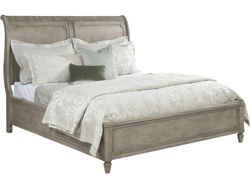 American Drew Anna Sleigh Queen Bed Complete 654-304R
