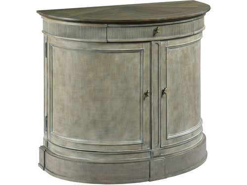 American Drew Demilune Bachelor Chest Versaille Finish With Elm Top 654-423
