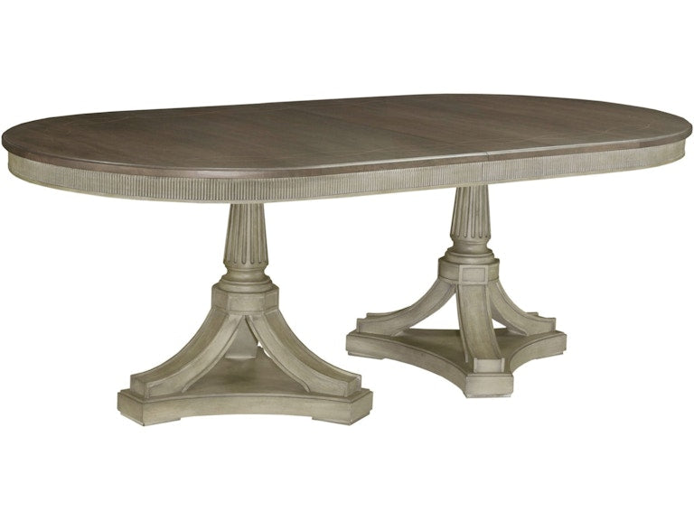 American Drew Friedrick Dining Table Complete 654-744R