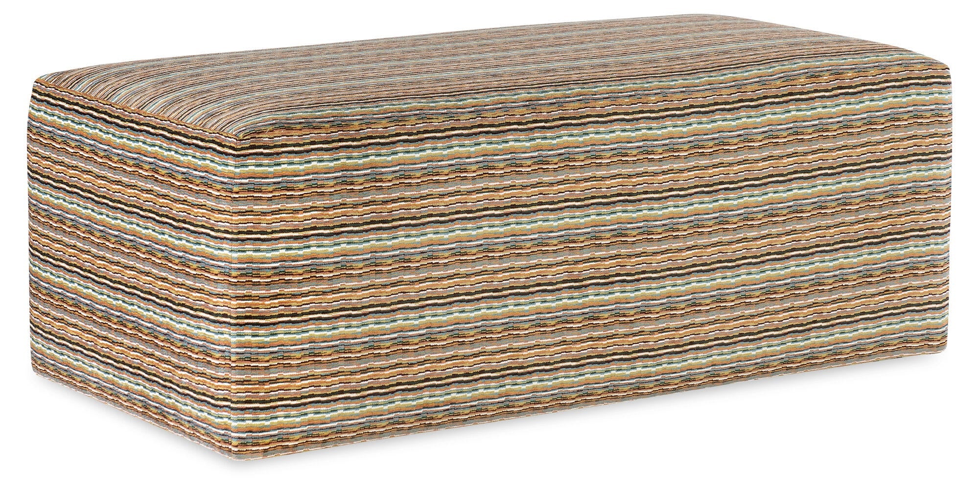 Arlo Small Rectangle Ottoman Silo Image
