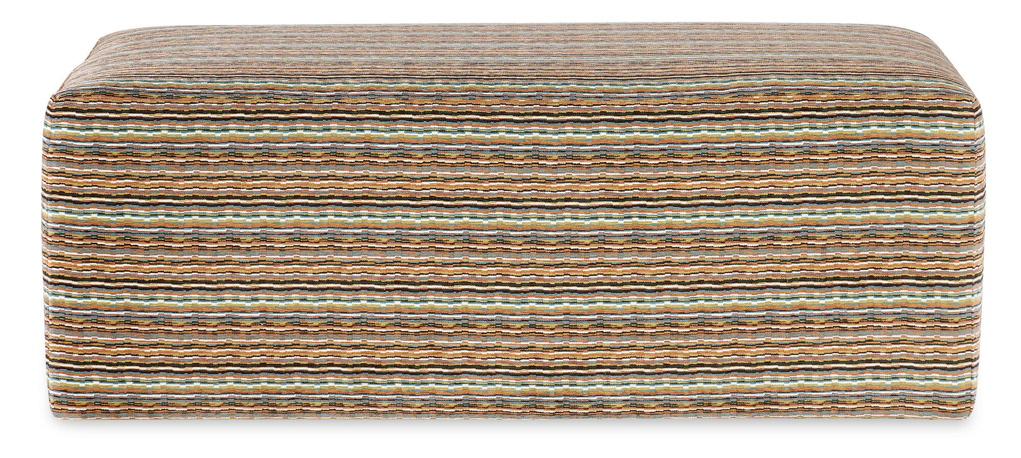 Arlo Small Rectangle Ottoman Straight Silo Image