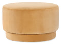 Silas Medium Round Ottoman Silo Image 1