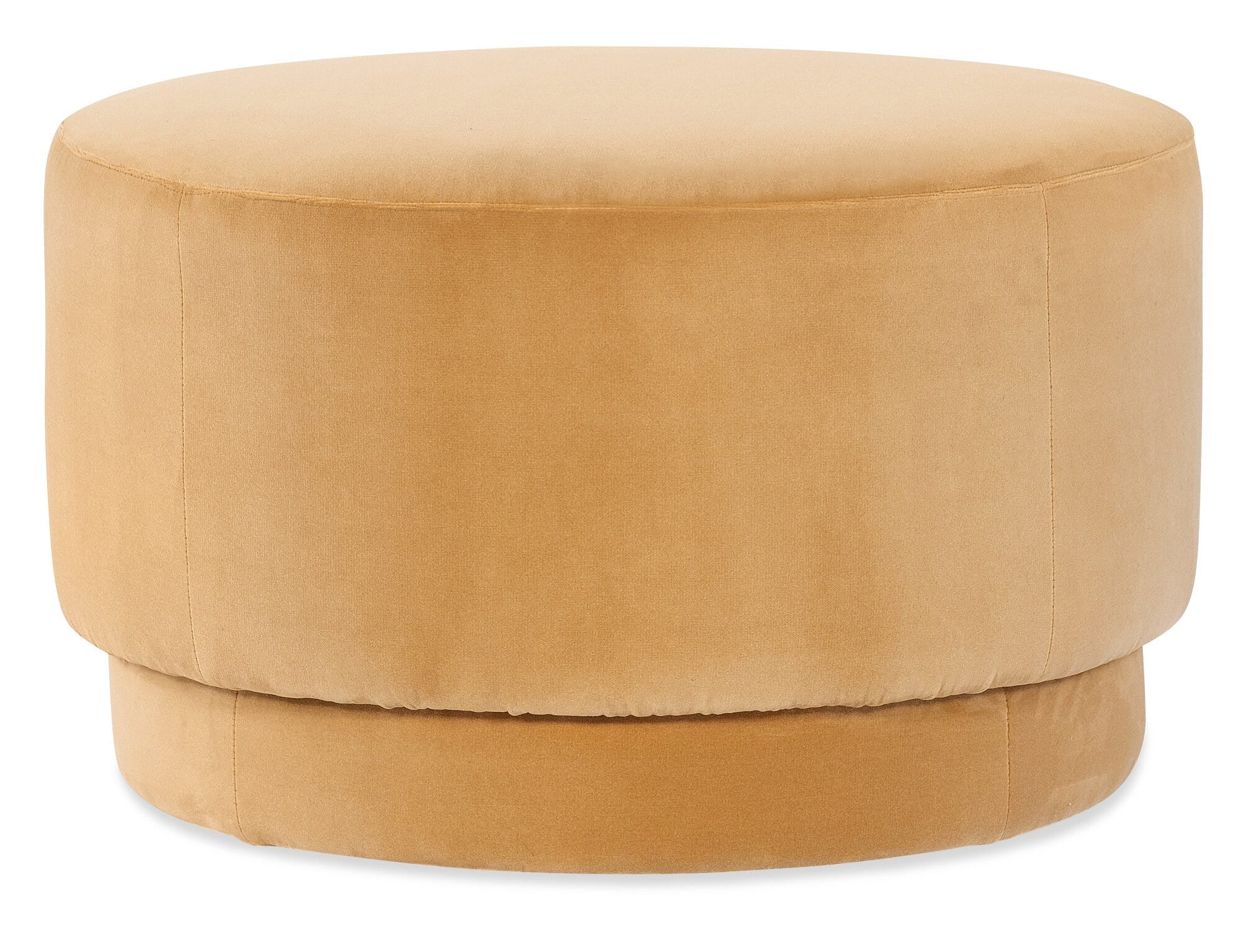 Silas Medium Round Ottoman Silo Image 2