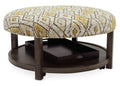 Harlow Round Non-Tufted Ottoman