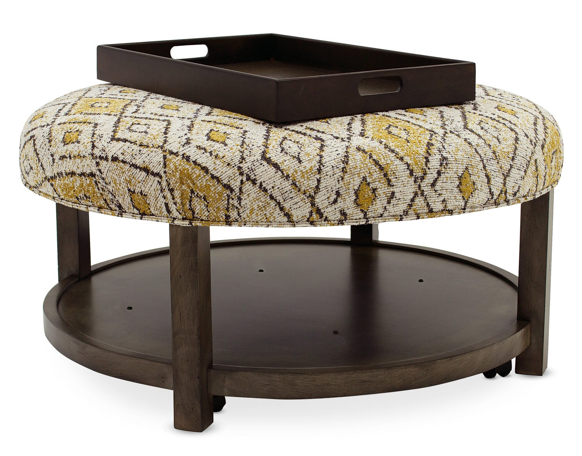 Harlow Round Non-Tufted Ottoman