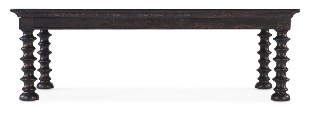 Big Sky Turned Leg Cocktail Table - Silo Image 2