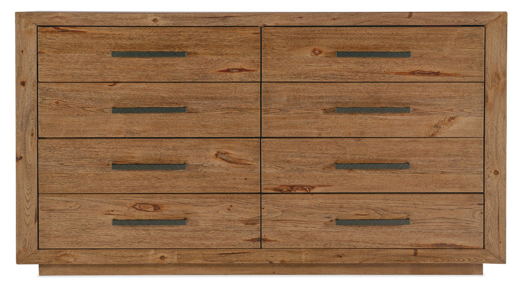 Big Sky Eight Drawer Dresser Straight Silo Image