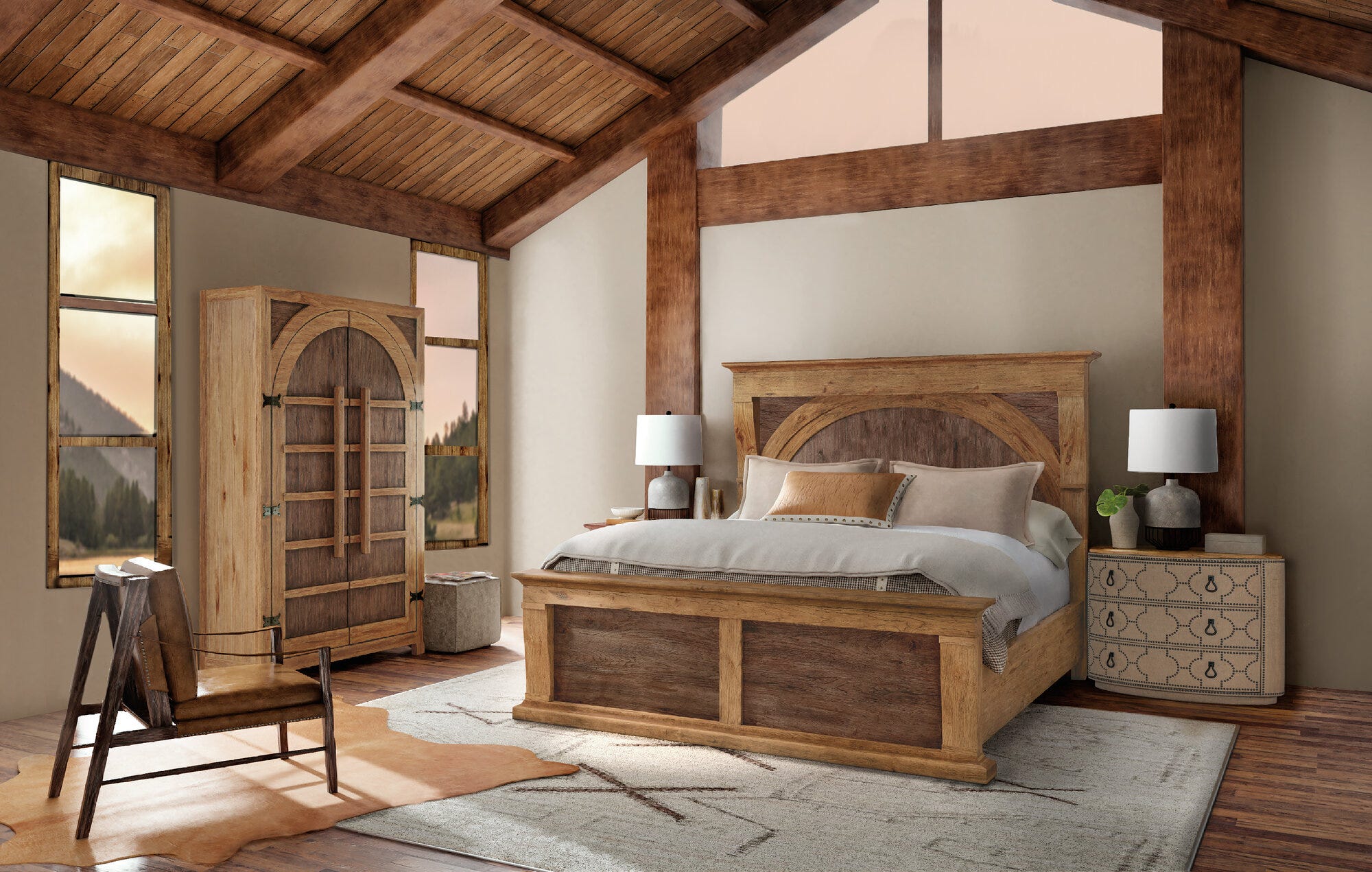 Big Sky Panel Beds