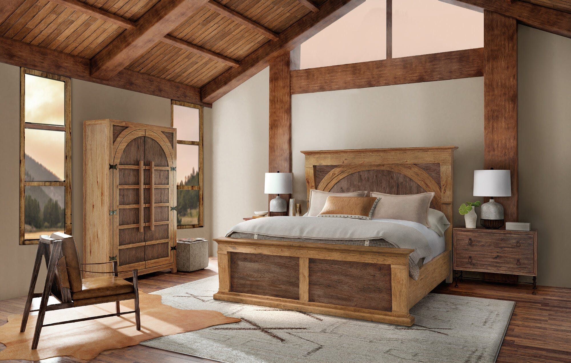 Big Sky Panel Beds