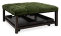Henri Square Tufted Tray Ottoman