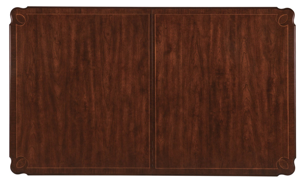 Charleston Rectangle Leg Dining Table w-2-22in Leaves