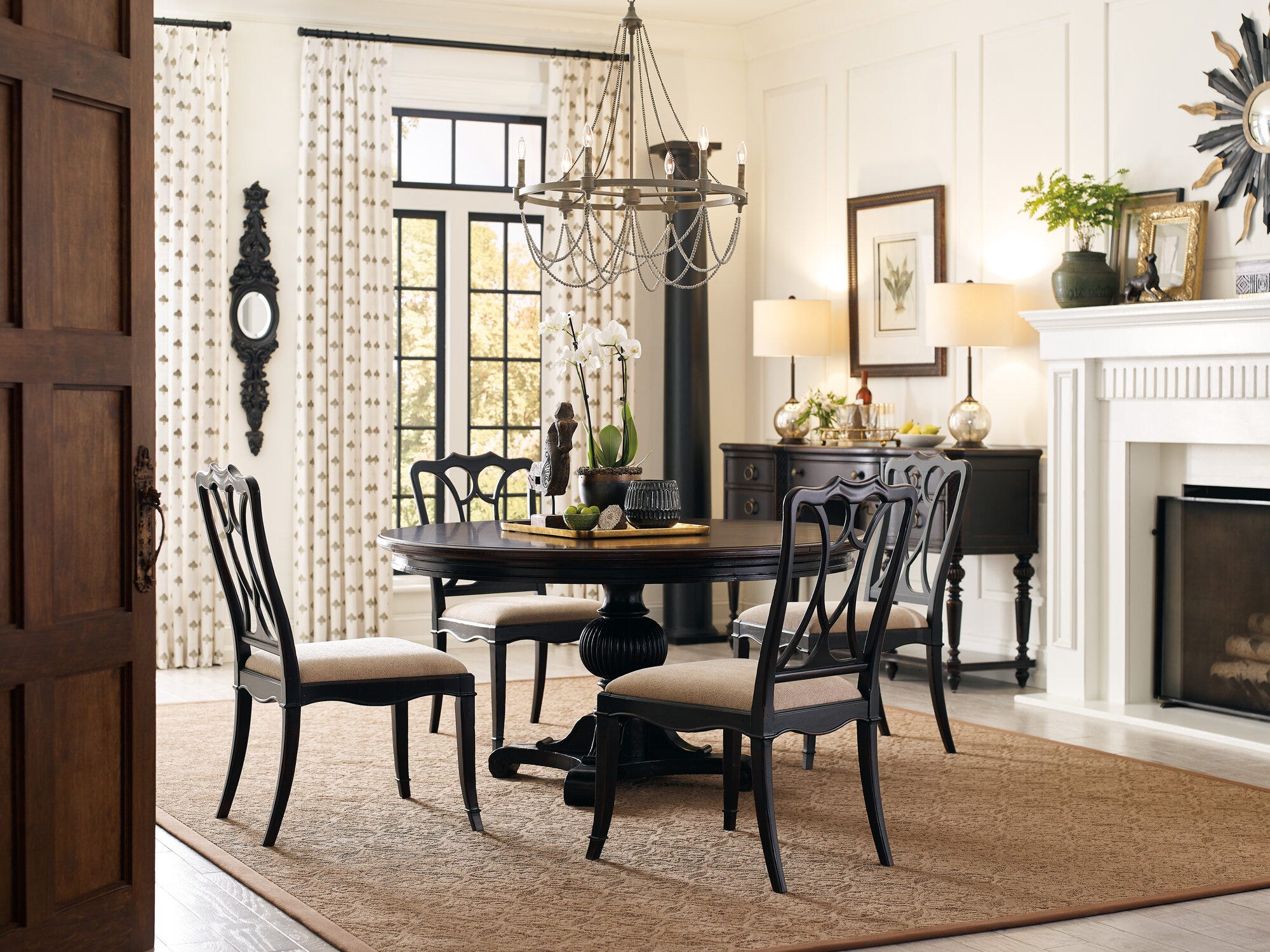 Charleston Upholstered Seat Side Chair