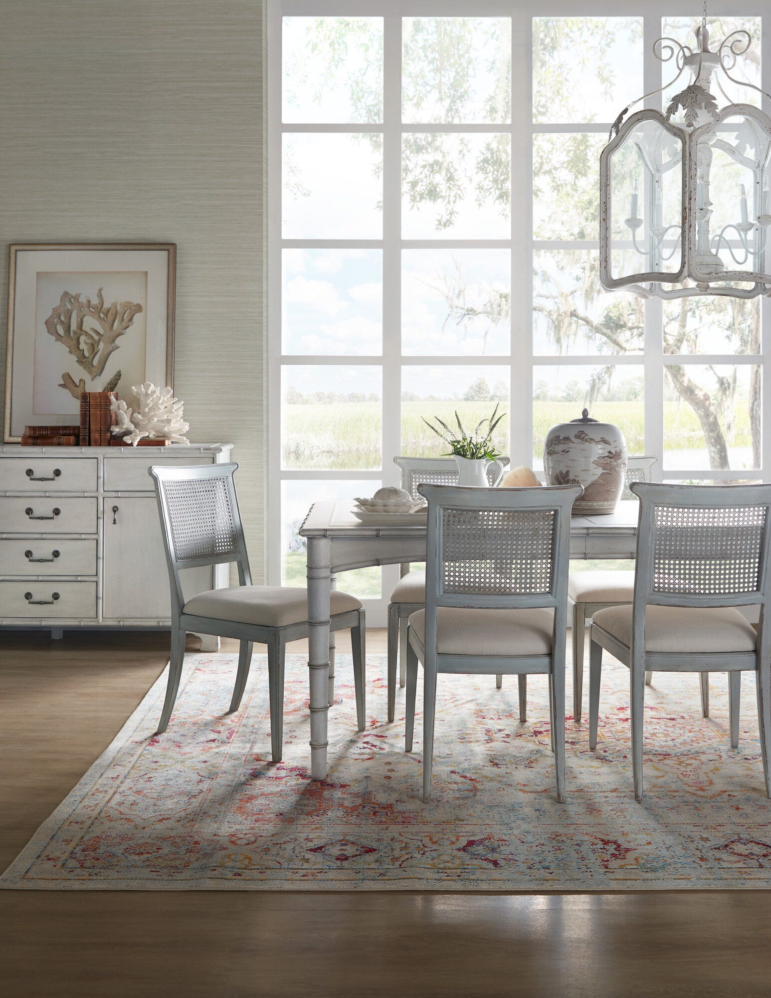 Charleston Upholstered Seat Side Chair Room Image 3