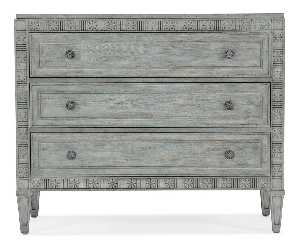 Charleston Three-Drawer Chest Straight Silo Image