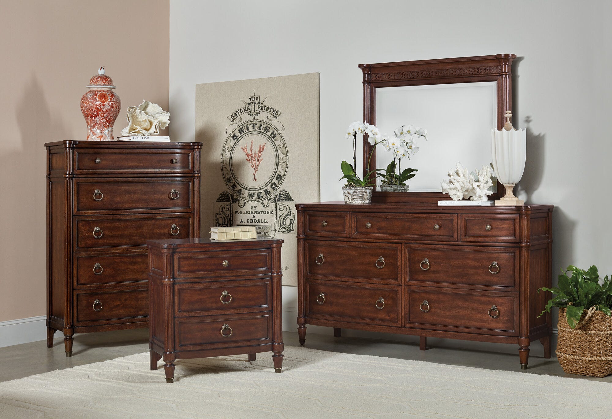 Charleston Five-Drawer Chest Room Image 1