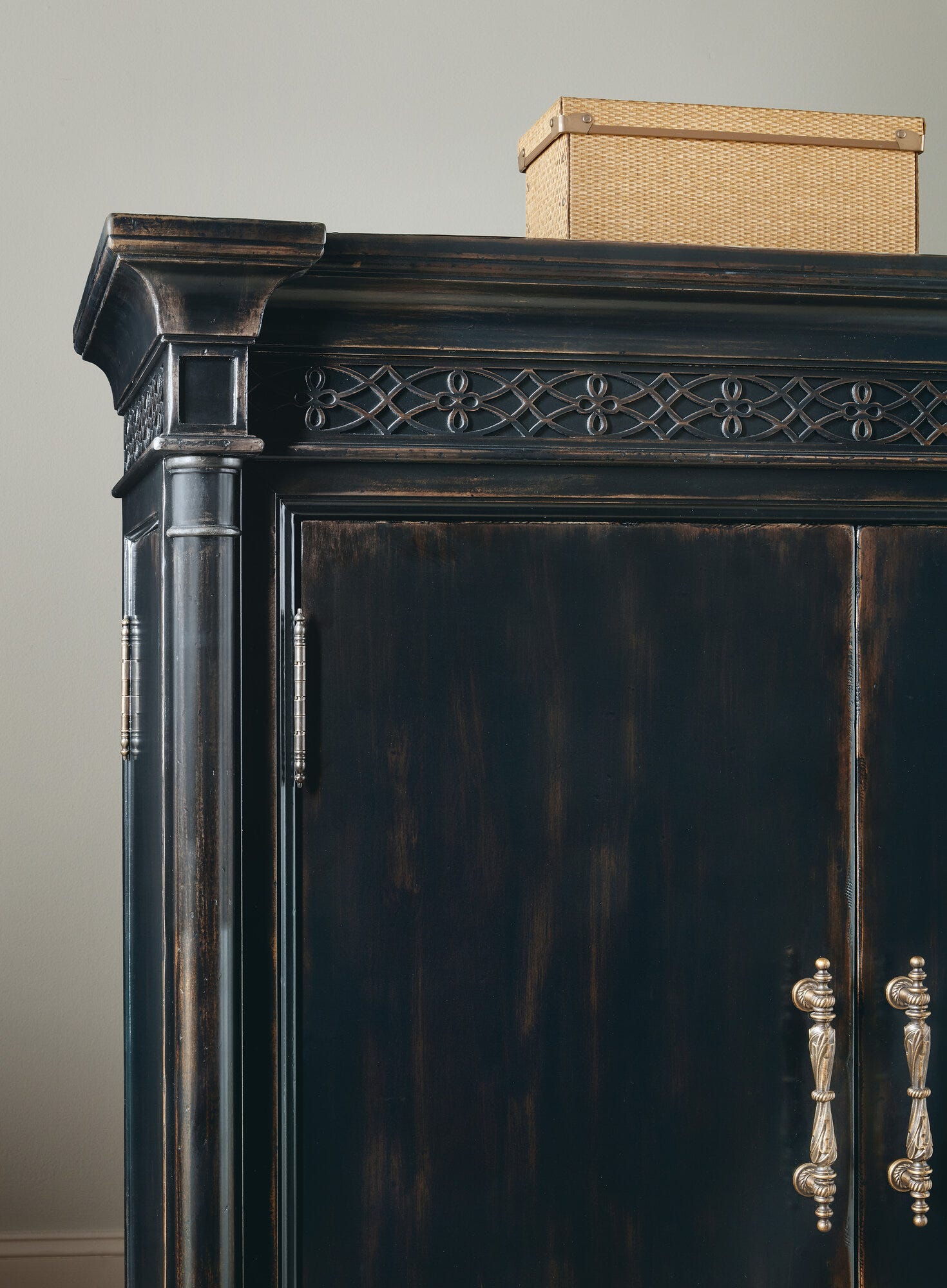 Charleston Jewelry Armoire Detail 2