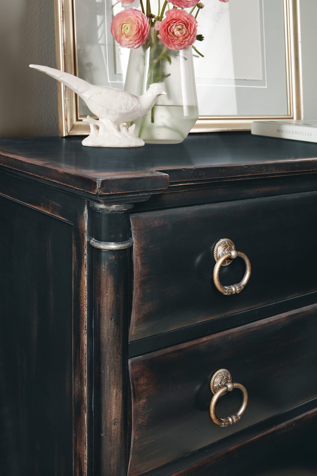 Charleston Jewelry Armoire Detail 3