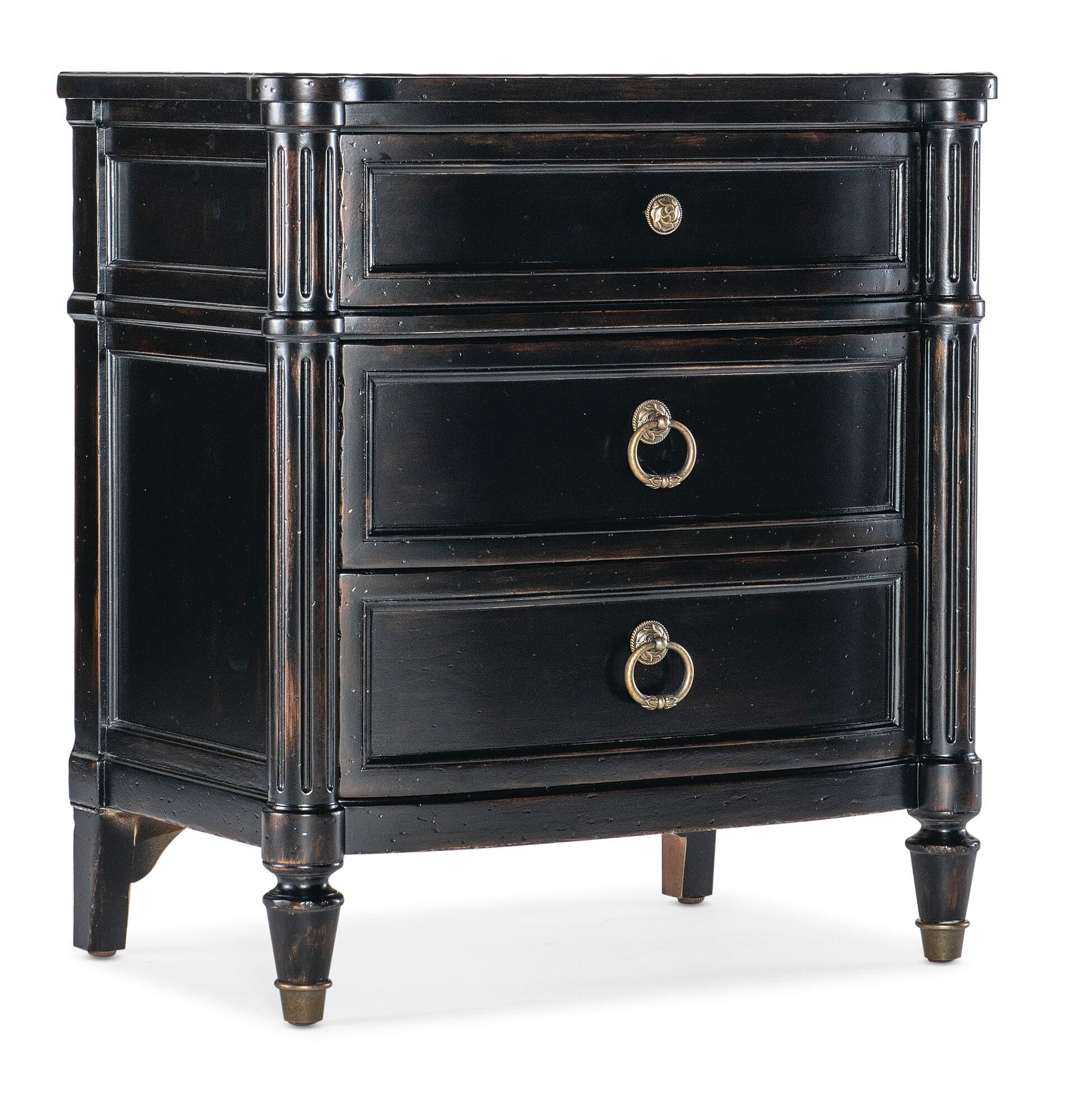 Charleston Three-Drawer Nightstand Silo Image