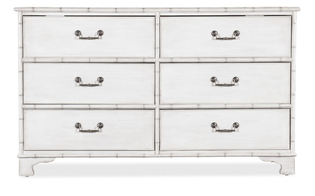Charleston Six-Drawer Dresser Straight Silo Image