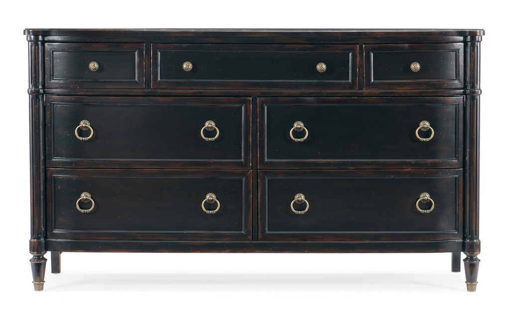 Charleston Seven-Drawer Dresser Straight Silo Image