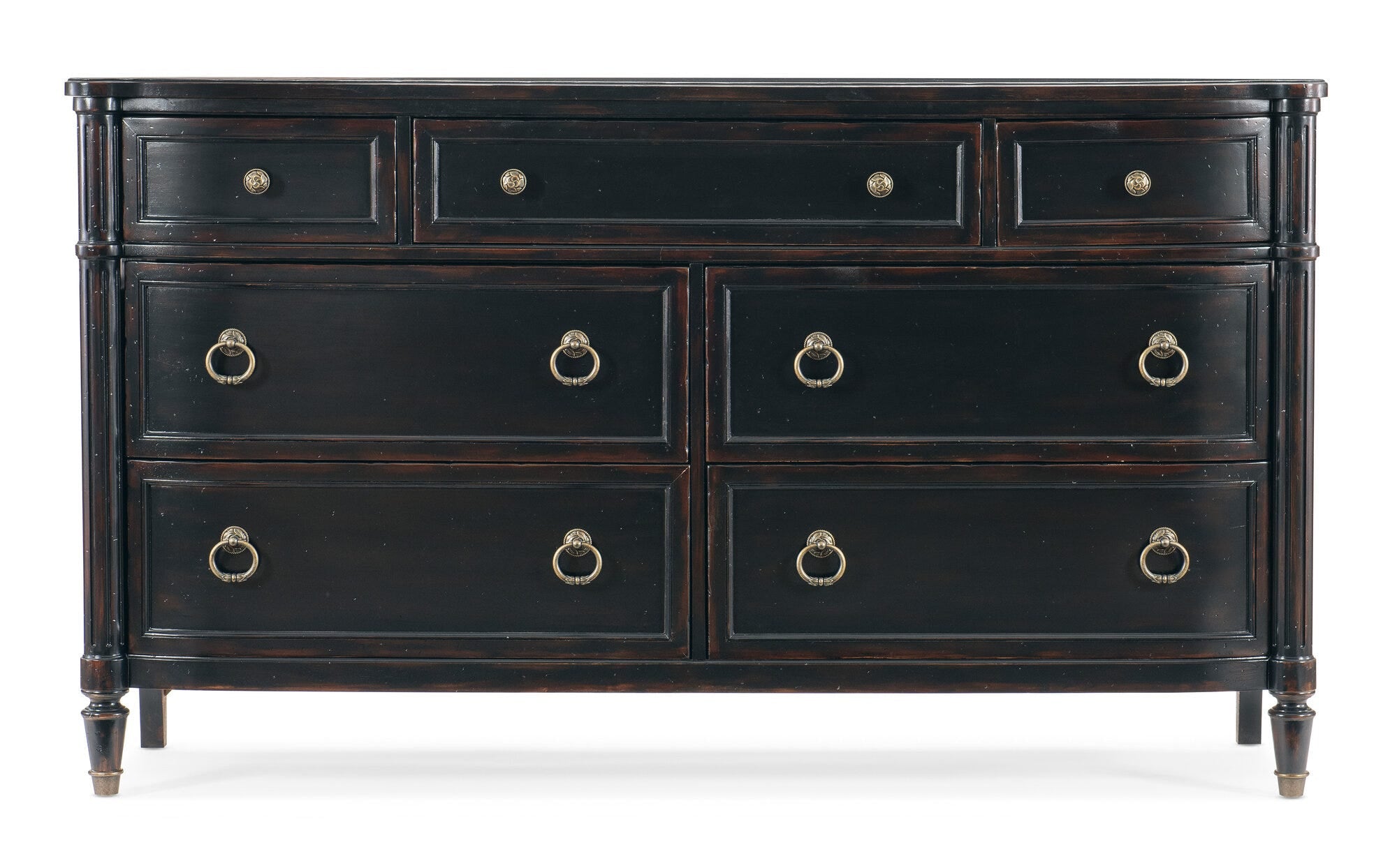Charleston Seven-Drawer Dresser Straight Silo Image