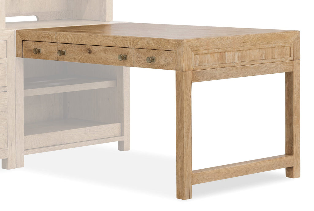 Driftwood 50-inch Modular Peninsula Desk Top