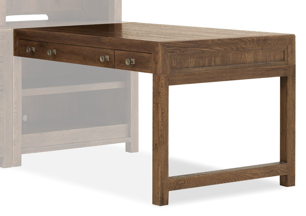 Driftwood 50-inch Modular Peninsula Desk Top