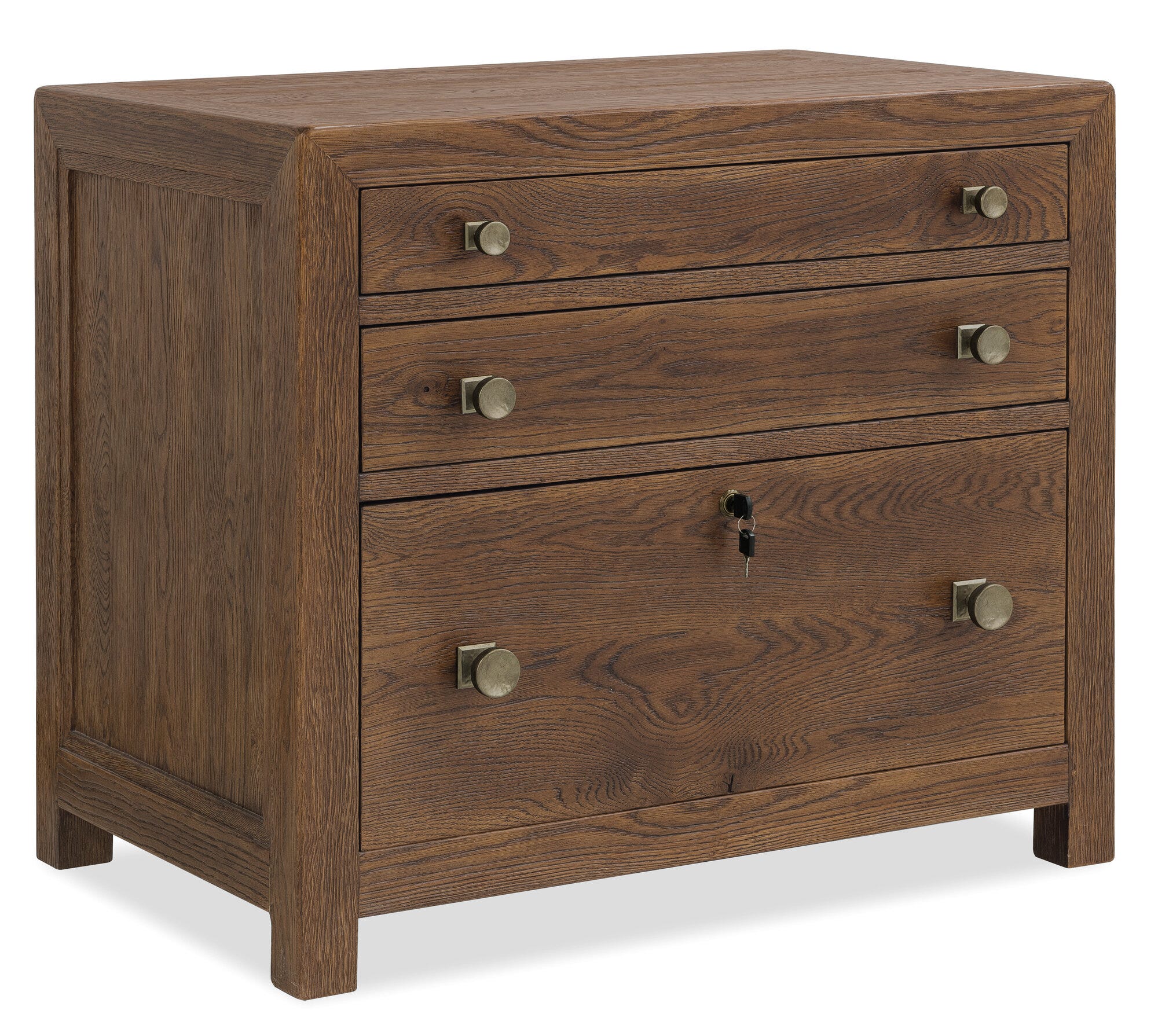 Driftwood Three Drawer Chest Silo Image 1