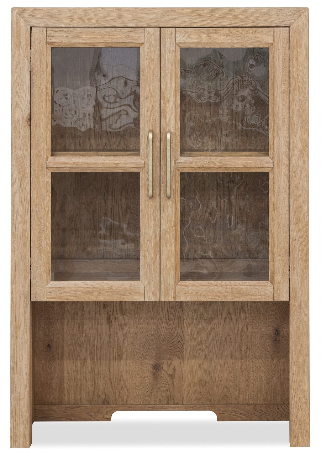 Driftwood Bookcase Hutch Straight Silo