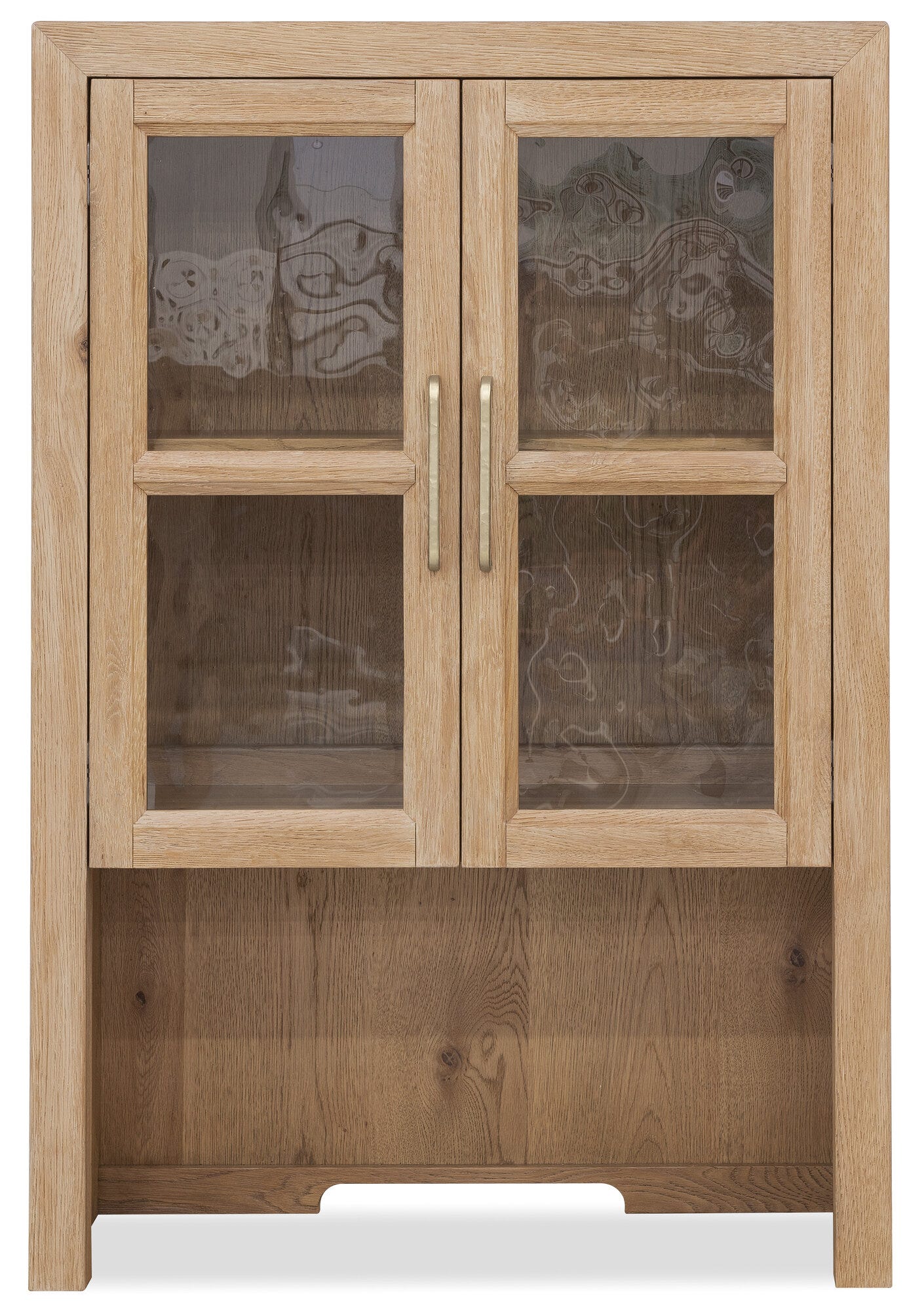 Driftwood Bookcase Hutch Straight Silo