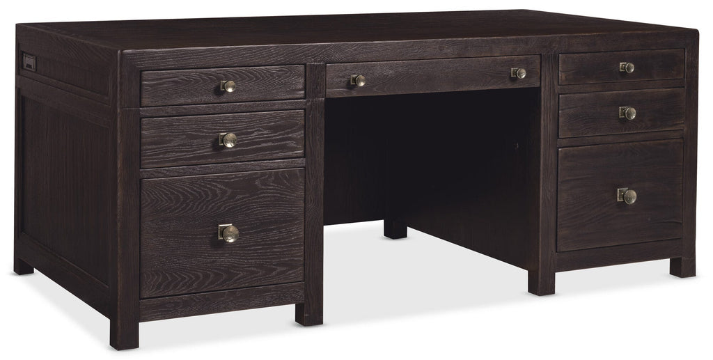 Driftwood Executive Desk Silo