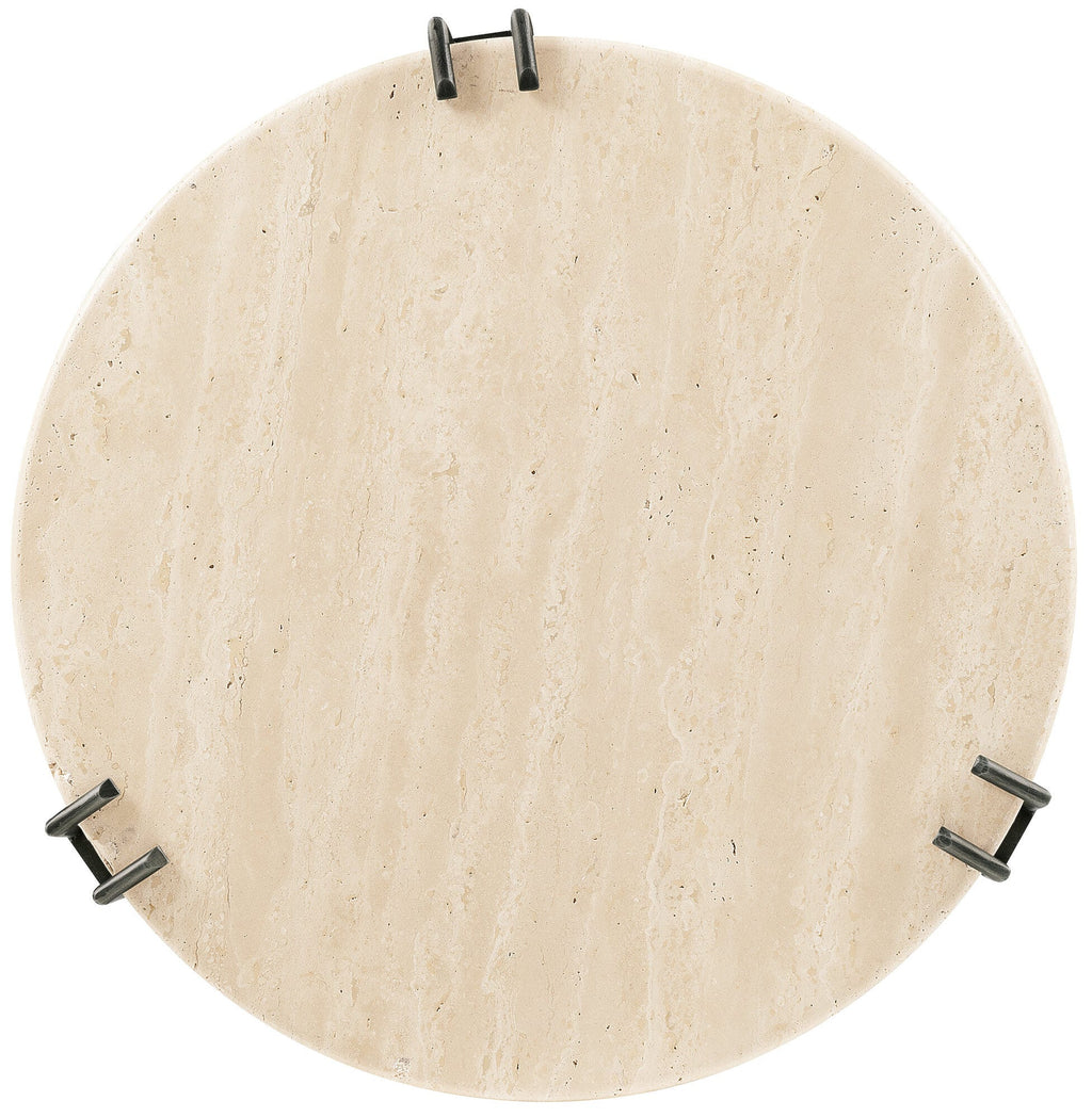 Driftwood Metal Spot Table Top Image