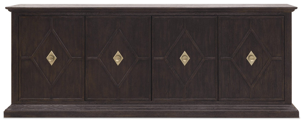 Driftwood Entertainment Credenza Straight Silo Image