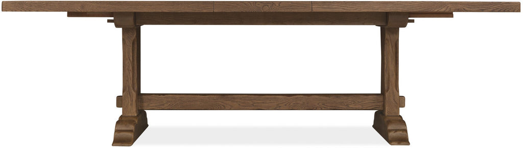 Driftwood Rectangle Dining Table with Two 20-inch Leaves