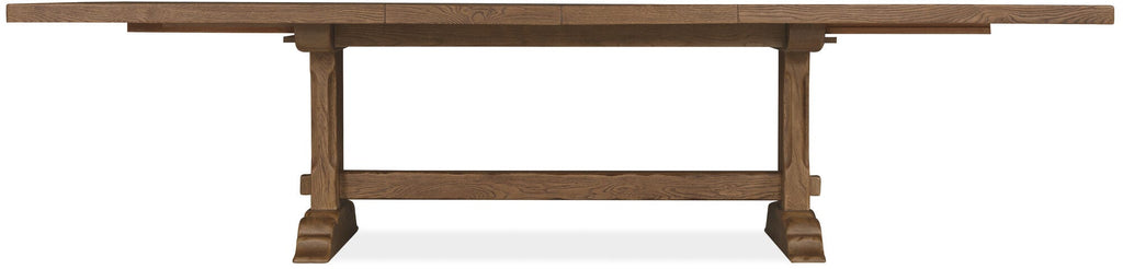 Driftwood Rectangle Dining Table with Two 20-inch Leaves