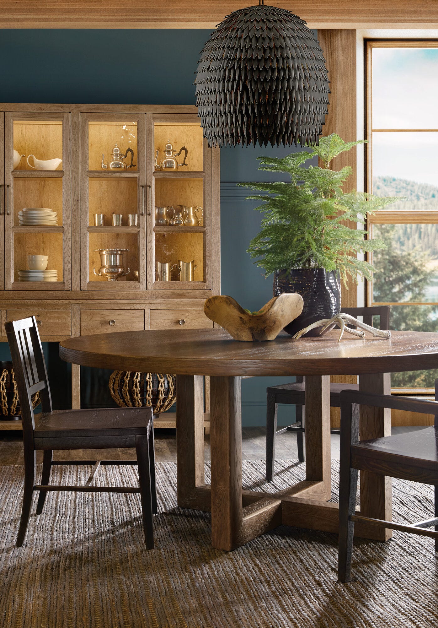 Driftwood Display Sideboard Room Image