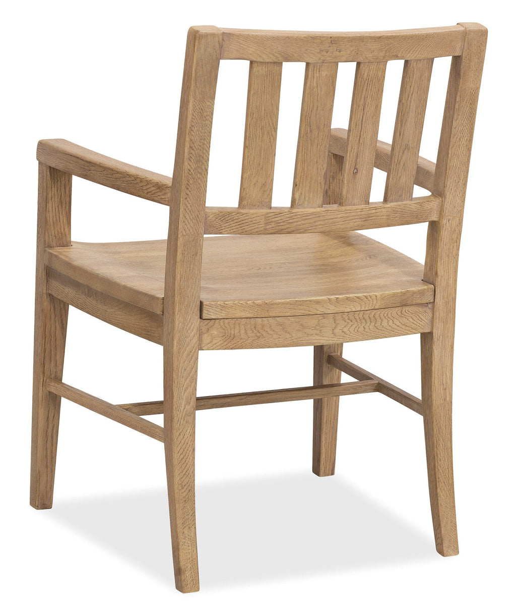 Driftwood Splatback Arm Chair Back
