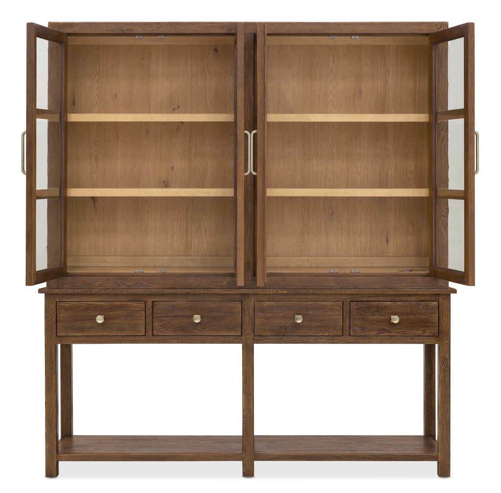 Driftwood Display Sideboard Straight