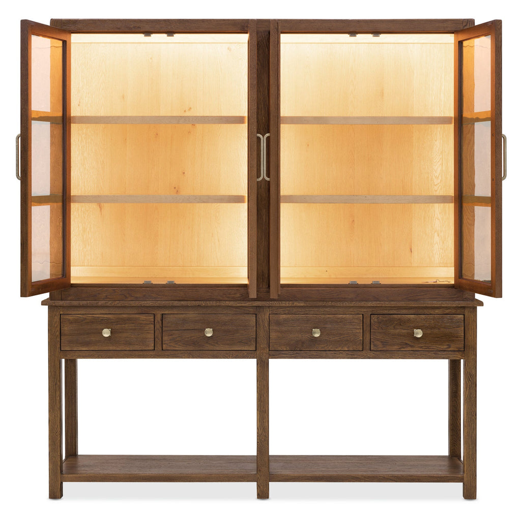 Driftwood Display Sideboard Straight 2