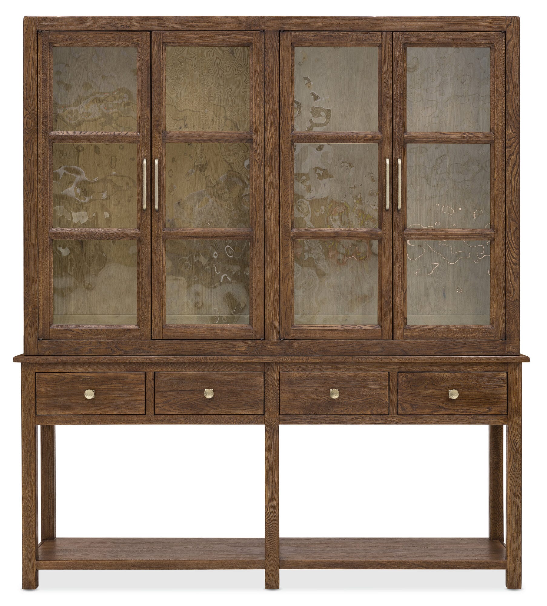 Driftwood Display Sideboard Straight